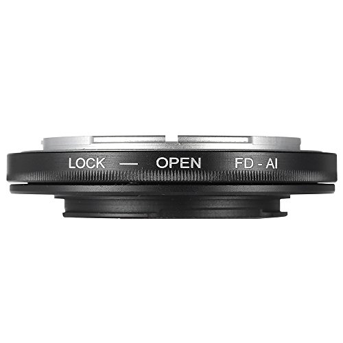 mingzhe Montagem de lente de anel adaptador FD-AI para lente Canon FD para caber em lentes de montag