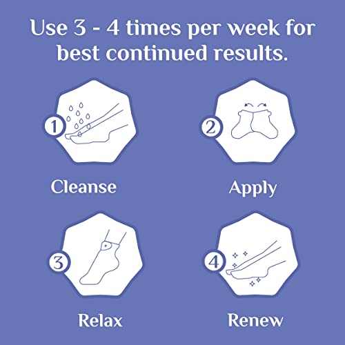 Luxaderme Peeling And Exfoliating Foot Peel Mask With Sea Kelp, Thyme And Brassica Campestris, 40Ml (Pack Of 1) #TOP3