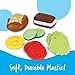 Learning Resources New Sprouts Bundle of Breakfast, Lunch and Dinner - 3 Sets, Ages 18+ months Toddler Pretend Play Food, Educational Toys for Toddlers, Supermarket Toys