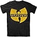 Black T-Shirt - Wu-Tang Clan - Distressed Logo - 2XL