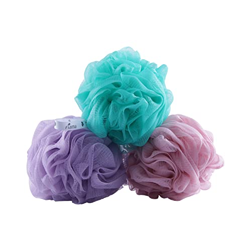 Fiama Bath Essential Puff-a-Loofah, Pack of 1 Body Loofah, Soft, Exfoliated and Energized Skin - Image 4