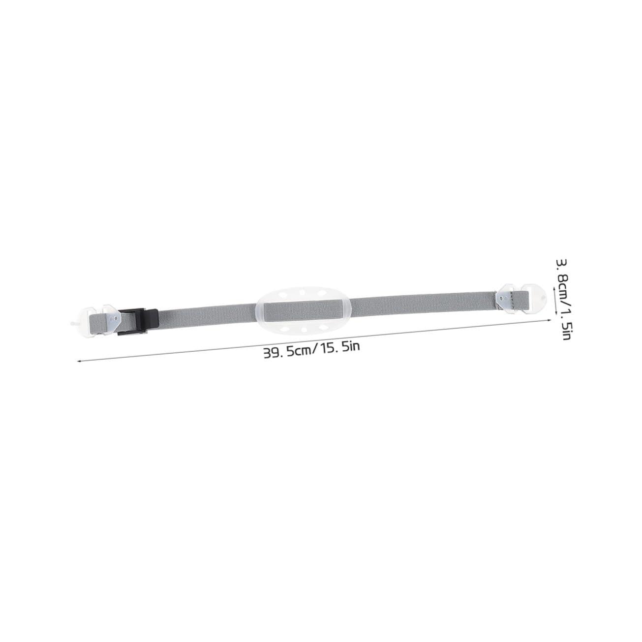 Hemobllo 2 pièces Sangle de Menton pour Casque Rigide Réglable et Accessoire de Protection pour Ouvriers du Bâtiment Lot de Blanc