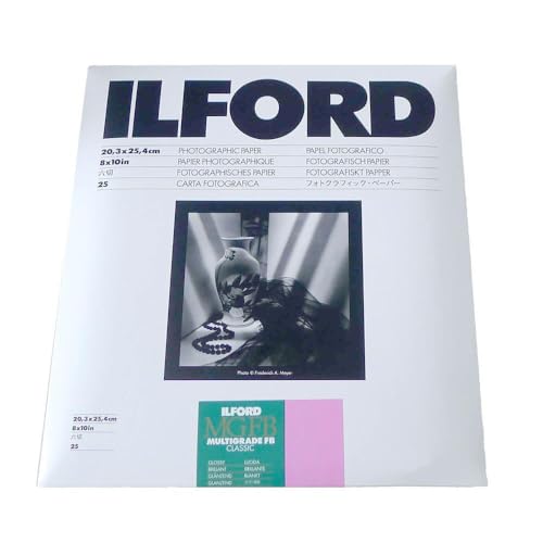 Ilford 1x100 MG RC DL 25M 18x24 le papier haut de gamme des laboratoires argentiques