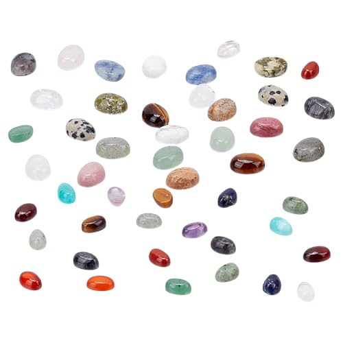 Cabujones de piedras preciosas naturales ovaladas para engaste y diseño de joyería 4