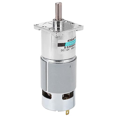 Moteur à engrenages CC 12V pour platines et automatisation CNC