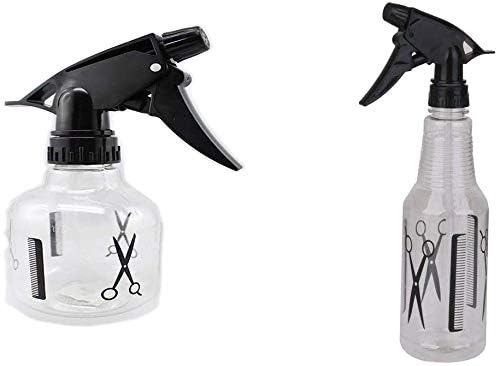 Multipurpose Professional Empty Spray Bottle for Home and Salon Use for Spraying Water on Face and Hair Dressing || Combo Pack, 500 ml + 250ml, Transparent White, Pack of 2-image-33