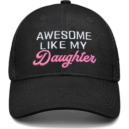Image of Girl Dad Hat for Men,Girl Dad Gifts Fathers Day Birthday Christmas for Dad Trucker Hat Baseball Caps