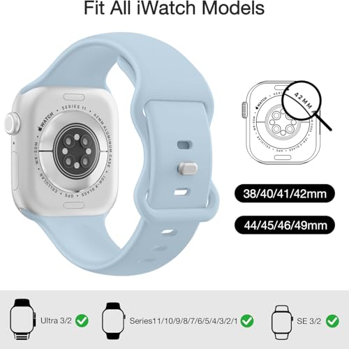 Image of Apple Watch Band for iWatch Series 11 10 9 8 7 6 5 4 3 SE Ultra