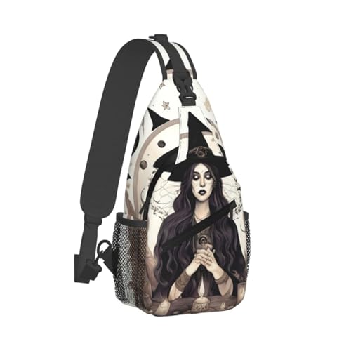 Mochila bandolera con dibujo bohemio para senderismo miniatura 2