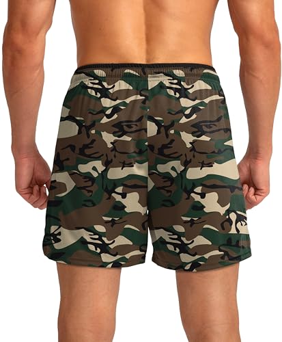 Image of G Gradual Men's Gym Workout Shorts Zipper Pockets 5 inch / 7 inch Quick Dry Breathable Runing Athletic Short for Men