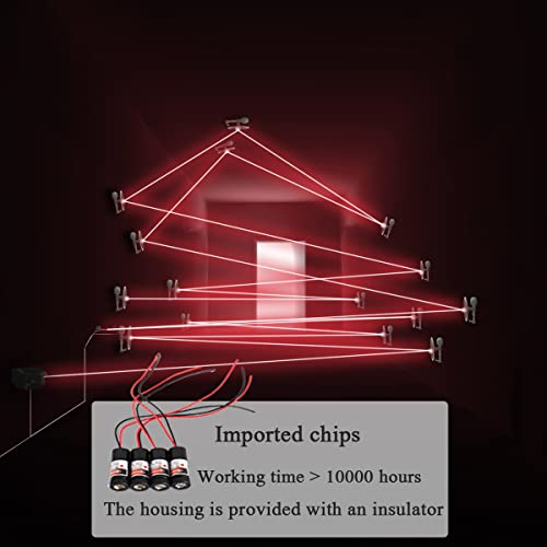 Red line Laser Module Industrial Laser Group Module Adjustable Focal Length,The housing is provided with an Insulator (line-10pack) - Image 4