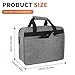 Grekos Projector Carrying Bag, Projector Carrying Case for Accessories, Portable Carrying Bag with Laptop Compartment & Adjustable Shoulder Strap,Portable Bag for Most Major Projector
