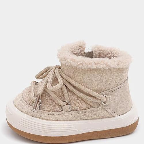 Girls Boys Snow Boots Outdoor Warm Comfortable Non Slip Mid Calf Padded Small Kids Winter Shoes Girl High Knee Boots4