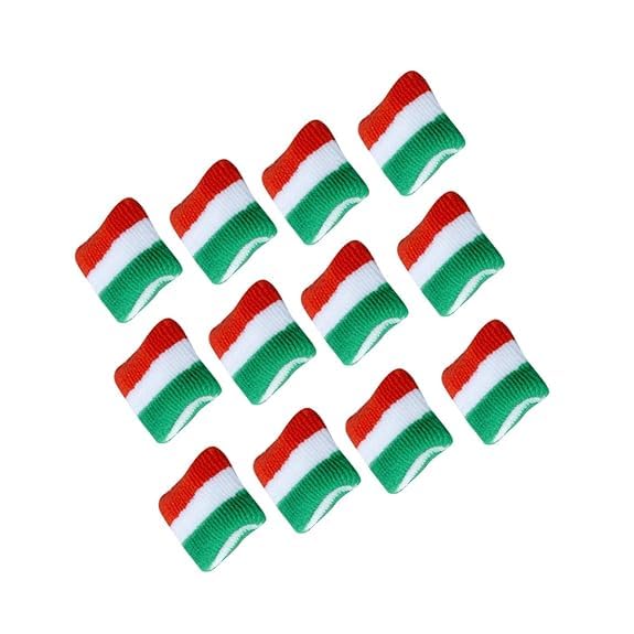 Verbier Silicone Wrist Band/Bracelet/Hand Band For Independence Day, Republic Day Stretchable Hand Band For School, Office Celebration For Kids And Adults Set Of 12 (B0D9Q79PDN) Amazon Price History, Amazon Price Tracker
