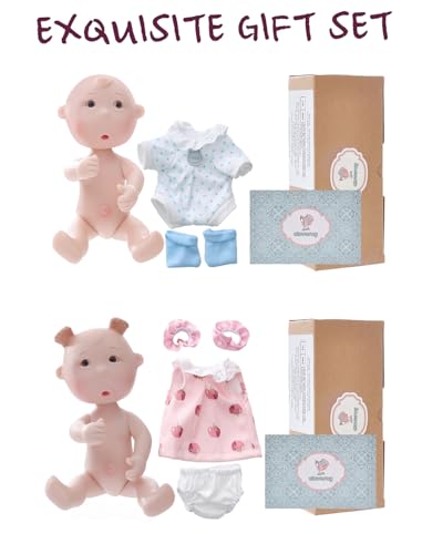 Blue Mini Baby Doll and Pink Mini Baby Doll Bundle miniatura 7