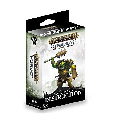Warhammer Age of Sigmar Grand Alliance Destruction Champions Trading Card Game Deck