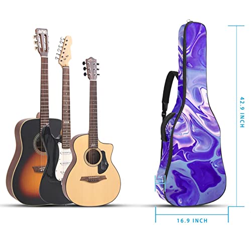 Housse de transport étanche pour guitare avec bandoulière réglable Noir et blanc, Multicolore 06, 42.9×16.9×4.7 in… - Les Beatles, Paul McCartney, John Lennon, RIngo Starr, George Harrison Housse de transport étanche pour guitare avec bandoulière réglable Noir et blanc, Multicolore 06, 42.9x16.9x4.7 in… – Image 6