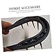 Happyyami 100pcs Professional Horseshoe Nails Iron Hoof Nippers Rear Brake Pads Compact Horse Equipment