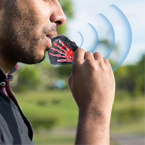 Sifflet effrayant crâne au son strident pour grands frissons - 2