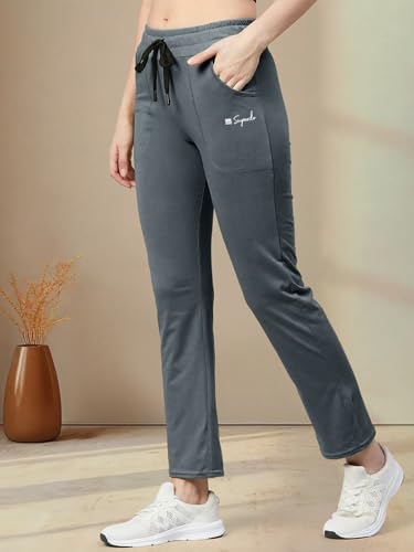 Image of Pinkmint Cotton Style Pyjamas for Women Combo l Stylish Side 2 Pockets l Gym Wear l Comfortable Track Pant