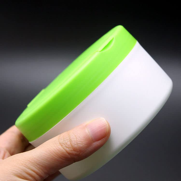 Miniatura 6 de Plástico verde vacío portátil para el cuidado de la piel del bebé después del baño, soplo de talco, estuche para polvo, dispensador de maquillaje,