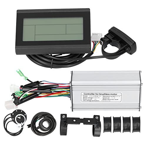 DERCLIVE Conversão de controlador elétrico com visor KT‑LCD3 para motor de 36V/48V 500W 2 controlado