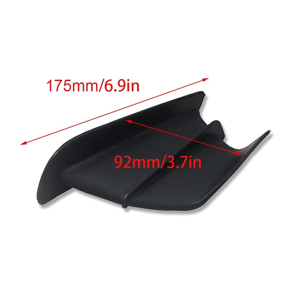 Aliette Aerodinamiche Universali Per Moto - Winglet In Plastica Per YZF R1/R6/S1000RR - Foto 9