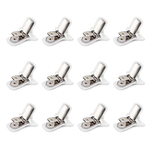 Padded Comforter Clips, 12pcs Prevents Comforters Moving Duvet Cover Holding Clips for Bed Linings