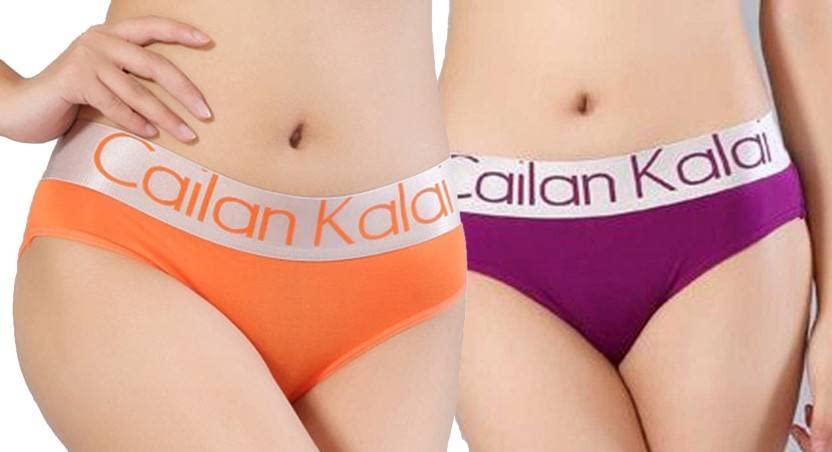 Cotton Panty Brief Hipster Comfortable Brife for Womens and Girls Pack of 2 Pcs-image-47