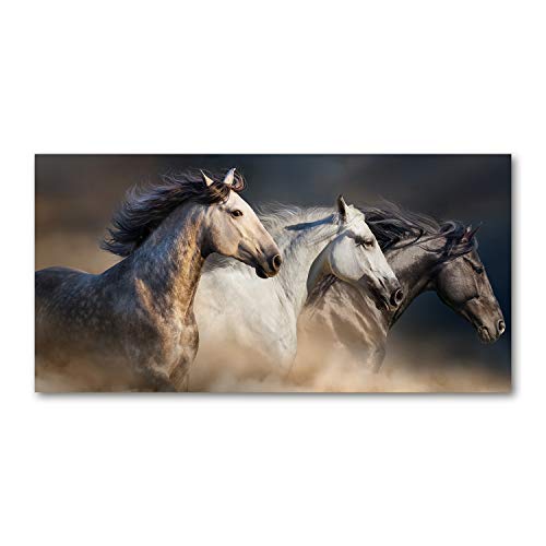 Crédence de cuisine chevaux bruns pour dynamiser votre espace de cuisson