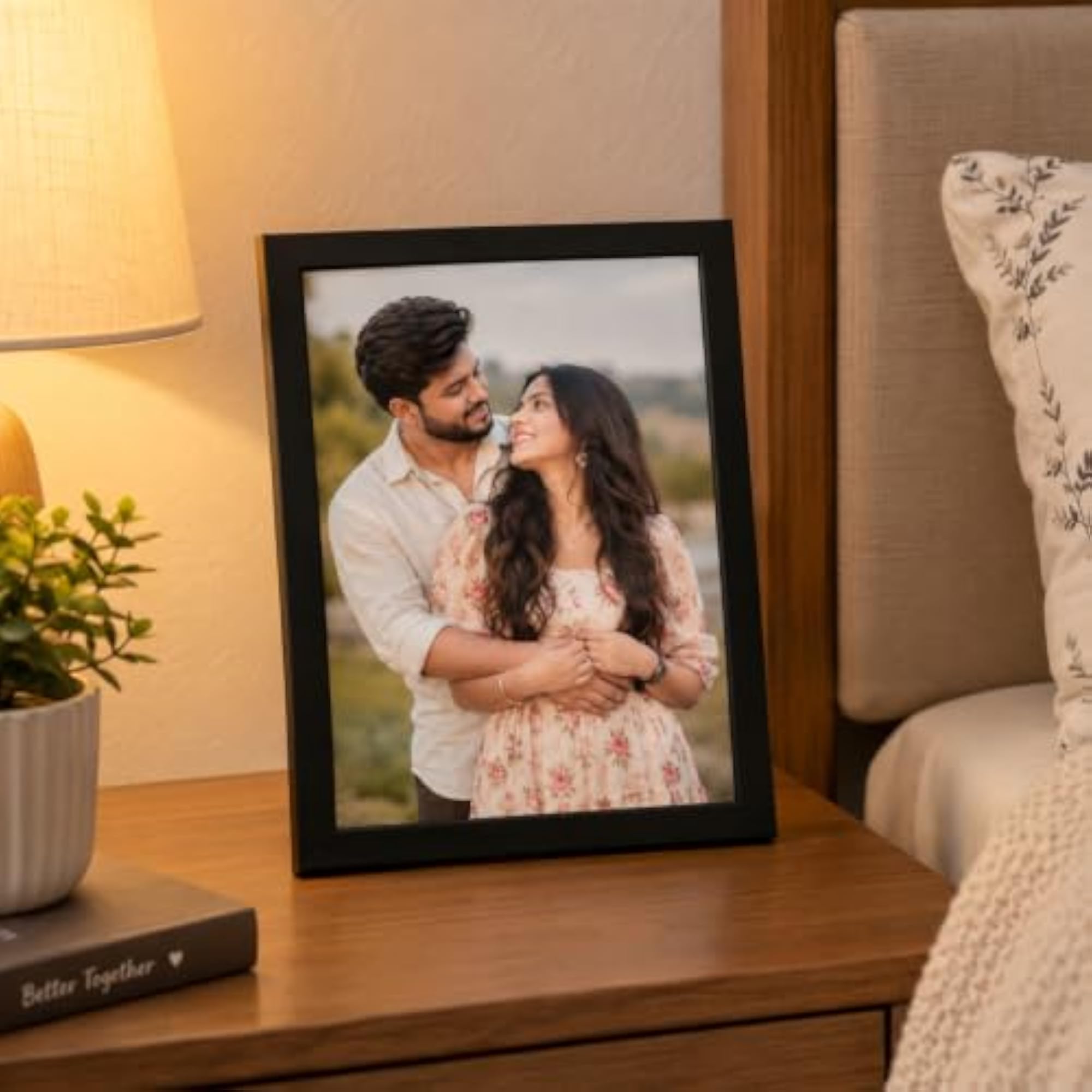 Customized Photo Frame A4 Size, Personalized Photo Print