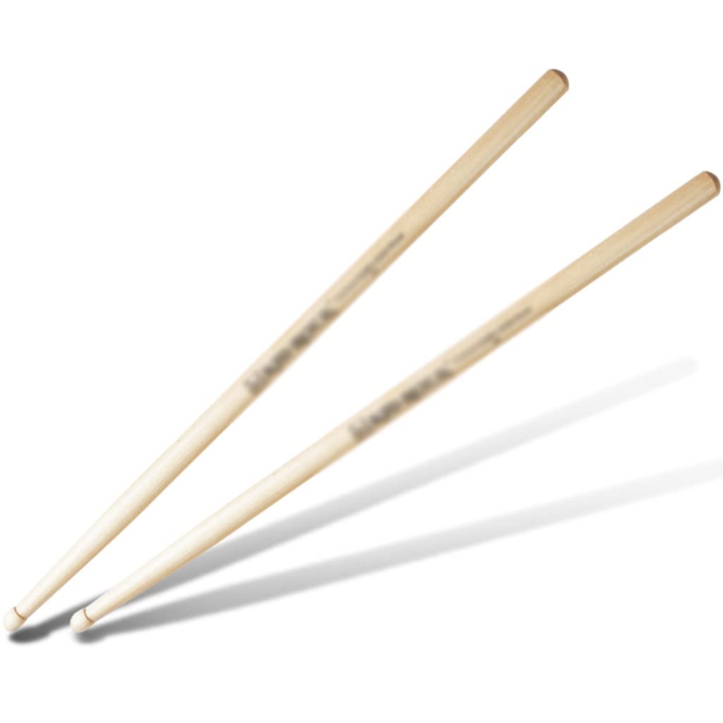 Trommelstöcke 1-3 Paare, Rhythmusübungen Für Jungen Und Mädchen 5A White Jade Wood Drumsticks, Mit Einer Tropfenförmigen Spitze, Zubehör Für Schlagzeuginstrumente