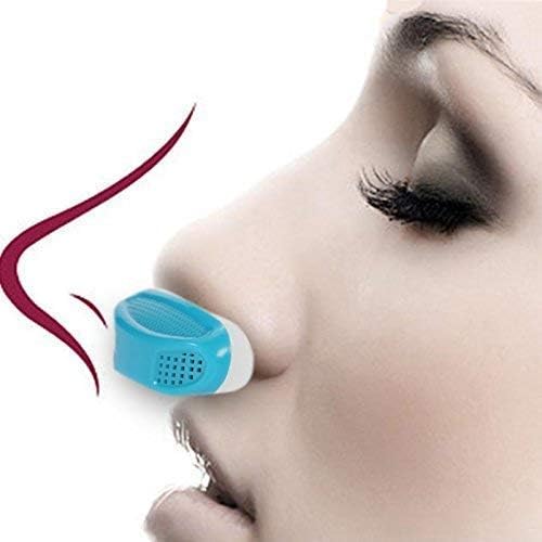 KMADHU Snore stopper 2 in 1 Anti Snoring and Air Purifier Nose Clip Anti Snoring Device Portable Nose Clip Breathe Easy Care Relieve Snoring Air Purifying Snoring Solution (1Pcs) (Multicolour)