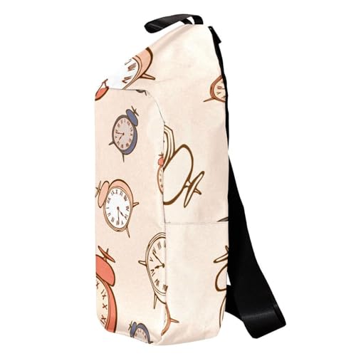 Mochila de hombro ligera contra el dolor de espalda bolsa cruzada compacta 3