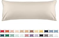 Vista 8 de Warmstar - Juego de 2 fundas de almohada de algodón tamaño estándar, 600 hilos, fundas de 20 x 26 pulgadas, algodón suave de fibra larga