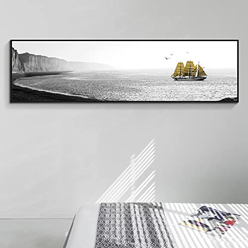 Broderie diamant bateau idée cadeau créatif pour décoration murale maison