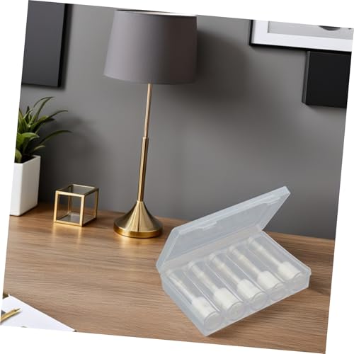 Set de 6 Tubos Transparentes para Monedas con Caja miniatura 7