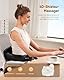 KNQZE® Nackenmassagegerät mit Wärme, 4D Shiatsu Massagegerät Nacken Schulter, Nackenverspannungen lösen, Deep Kneading Massage für Nacken, Schulter, Rücken, Geschenke für Mutter