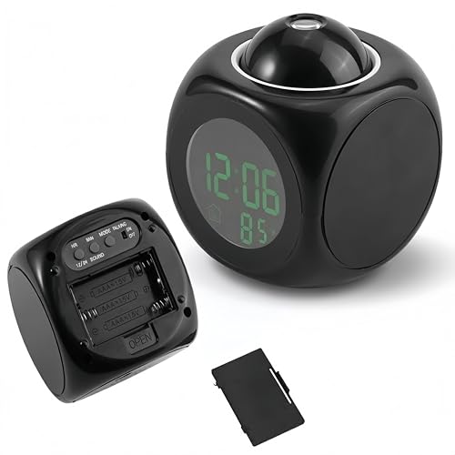 WAHEWUD Orologio con Proiezione, Sveglia Digitale
