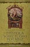 Epístola sobre el oro potable (Biblioetca Esoterica) (Spanish Edition)