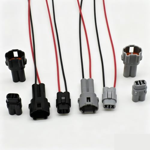 Conector automático sellado macho hembra 2P 6180-2321 impermeable 3