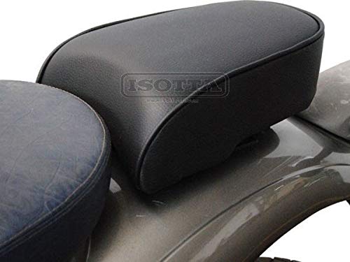 MADE IN ITALY Isotta sella posteriore nera scarabeo 50 + cinghia
