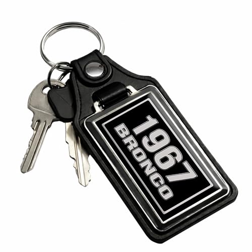 Image of Brotherhood Car Key Chain for Bronco - Classic Models Keychain for Men and Women Gift Key Ring