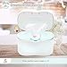 (UPGRADED) MEMI DREAMY WIPES WARMER | HOLDER | EASY-USE | GREAT GIFT |(SKY BLUE)