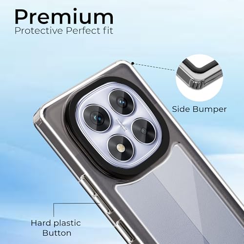 Image of A rtistque Ultra Stylish Back Cover Case for Redmi Note 14 Pro 5G | Premium Shockproof TPU | Protective Design | Redmi Note 14 Pro 5G Cover - Black