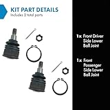 Ball Joint Front Lower LH RH Pair for 03-11 Honda Element