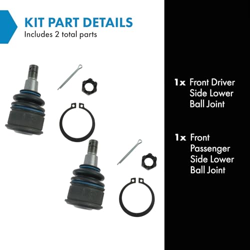 Front Lower Ball Joint Set Compatible with 2003-2011 Honda Element