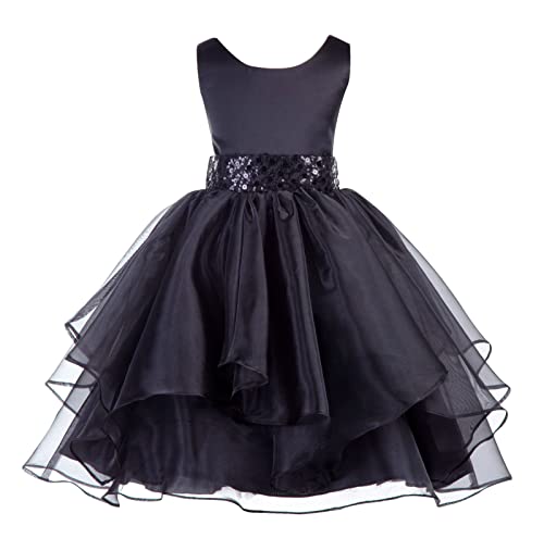 Image of Girl's Synthetic A-Line Maxi Dress