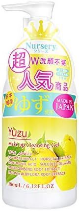 Nursery Cleansing Gel Yuzu Japan import Peel Oil and Seed Oil Extract, Makeup remover Gel (Cleansing Gel)