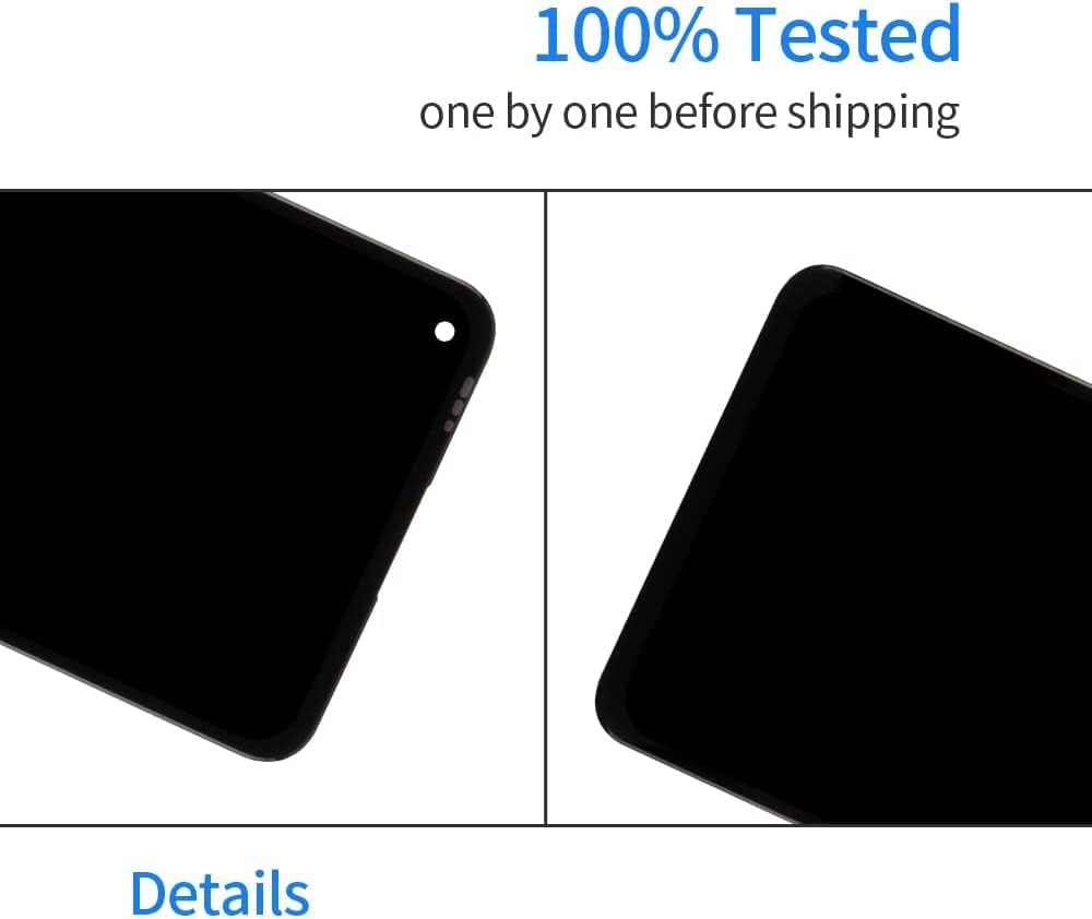 for Motorola G Stylus 5G Screen Replacment for Moto G Stylus 5G 2021 LCD Screen Replacment XT2131 LCD XT2131-1 Display Touch Digitizer Assembly Repair Parts Kit(Black,Not for 4G)